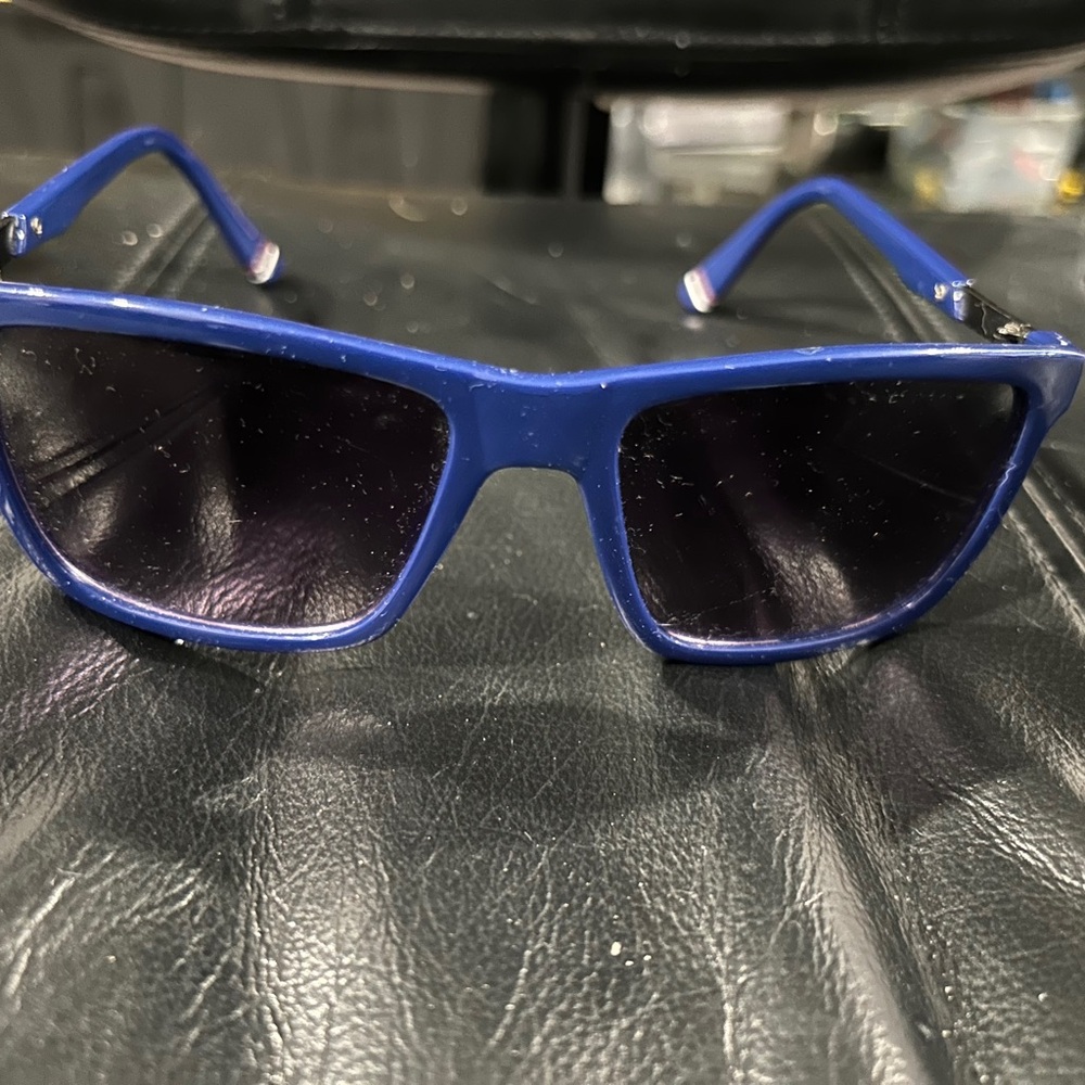 Fila Blue Rectangular Sunglasses - image 1